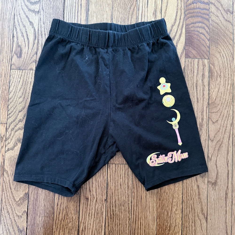 Target Black Women’s Shorts with Sailor Moon Design